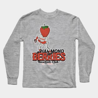 Defunct Hammond Berries Baseball Team Long Sleeve T-Shirt